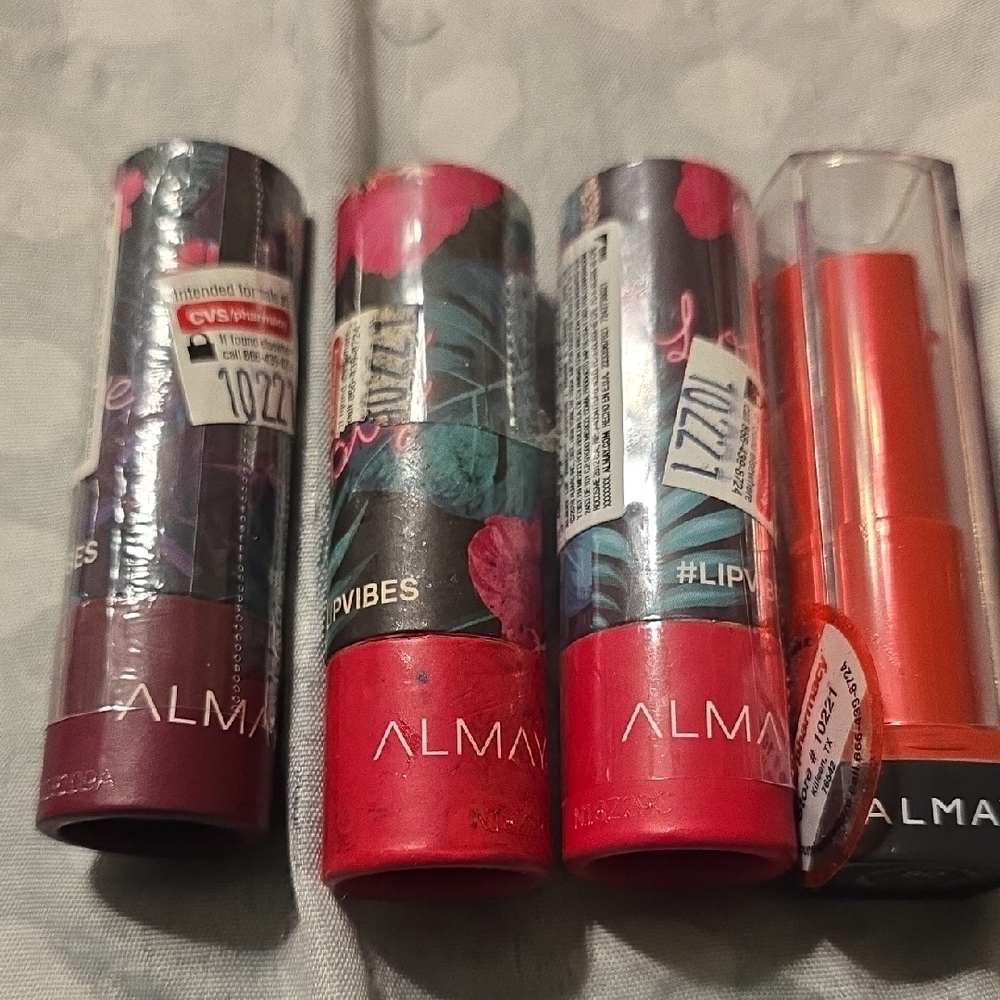 Almay Lip Vibes Collection - Bold Shades